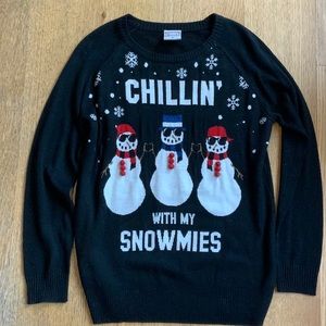 Holiday Sweater | chillin with my Snowmies